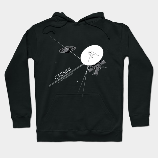 Cassini Saturn Probe Hoodie by monkeyminion